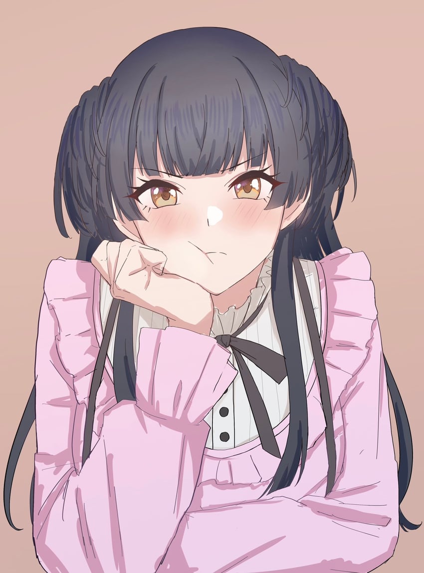 mayuzumi fuyuko (idolmaster and 1 more) drawn by hatorika_siso