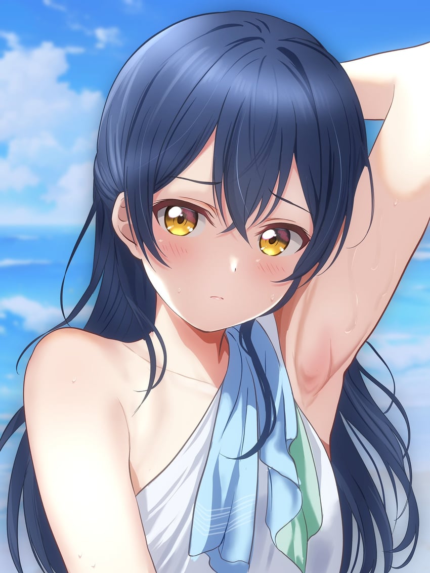 sonoda umi (love live! and 1 more) drawn by borgbutler
