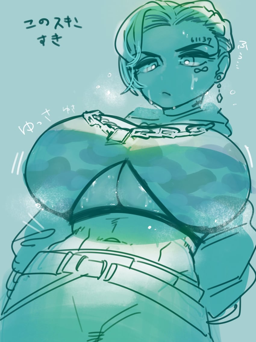 wraith and acid wraith (apex legends) drawn by abyuramu_yukidaruma