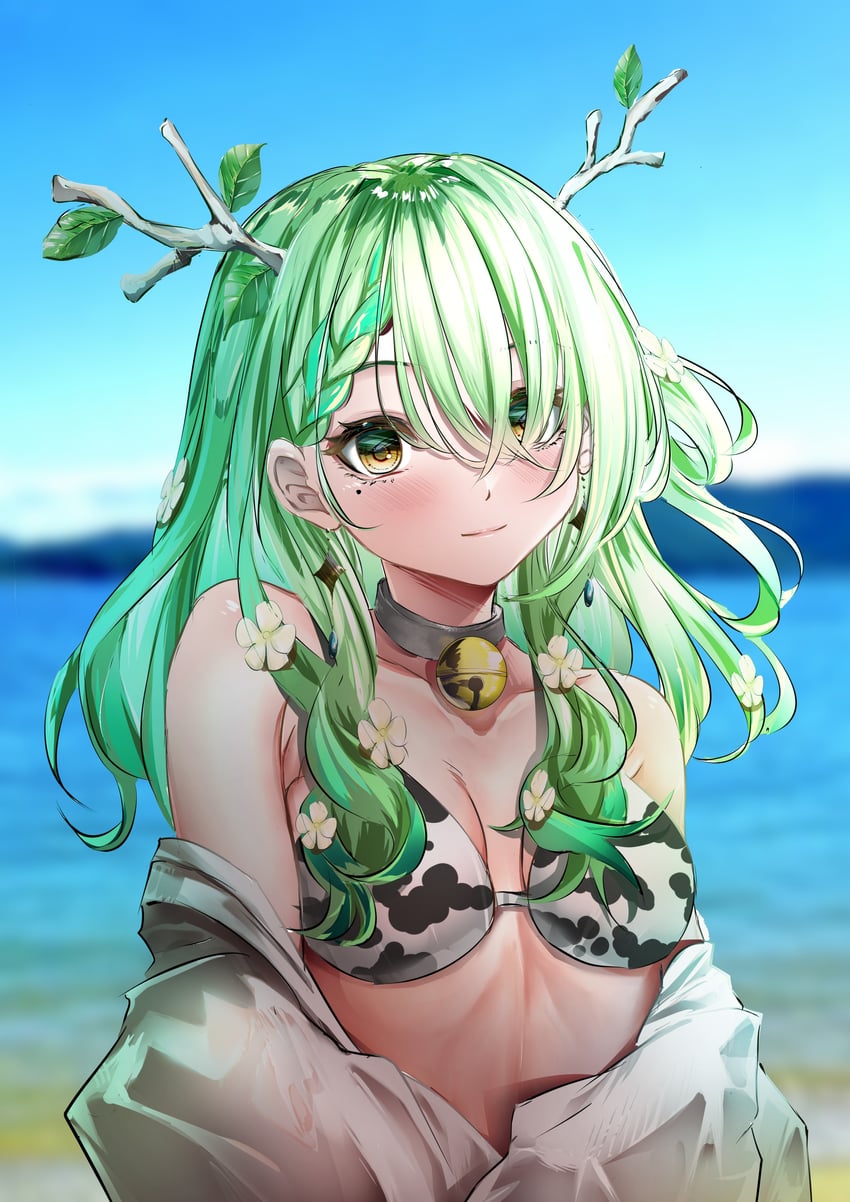 ceres fauna (hololive and 1 more) drawn by kamixtuteru