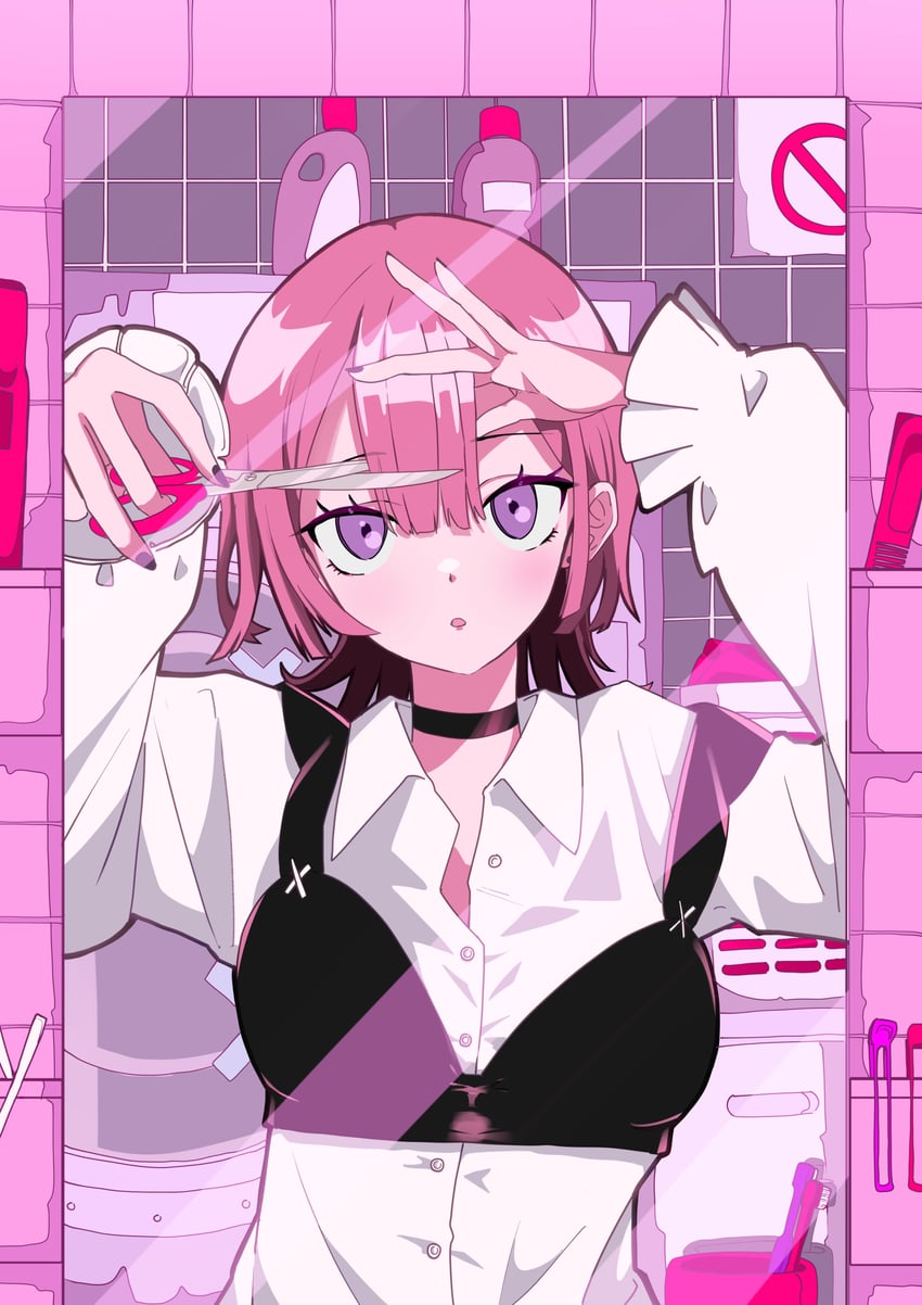 nira-chan (zutto mayonaka de ii no ni and 1 more) drawn by shimot13