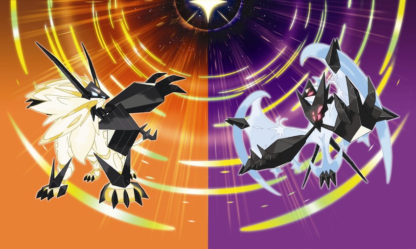 necrozma (pokemon and 2 more) drawn by sugimori_ken