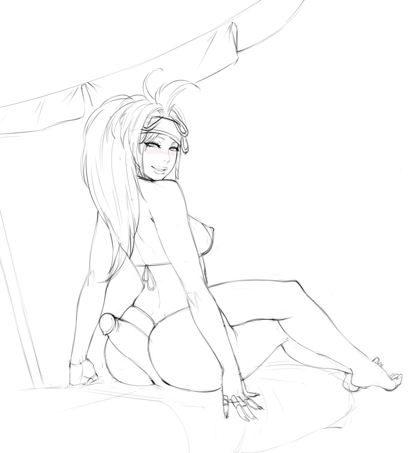 rikku and thief (final fantasy and 2 more) drawn by lm_(legoman)
