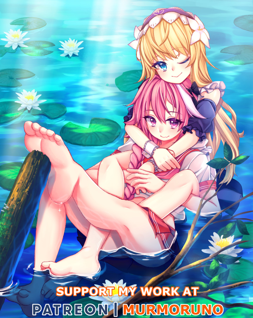 astolfo and chevalier d'eon (fate and 2 more) drawn by murmoruno