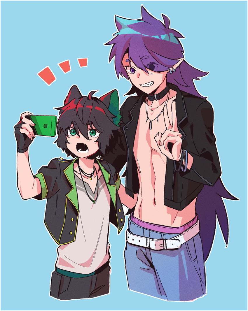 luo xiaohei and fengxi (luo xiaohei zhanji) drawn by nploser