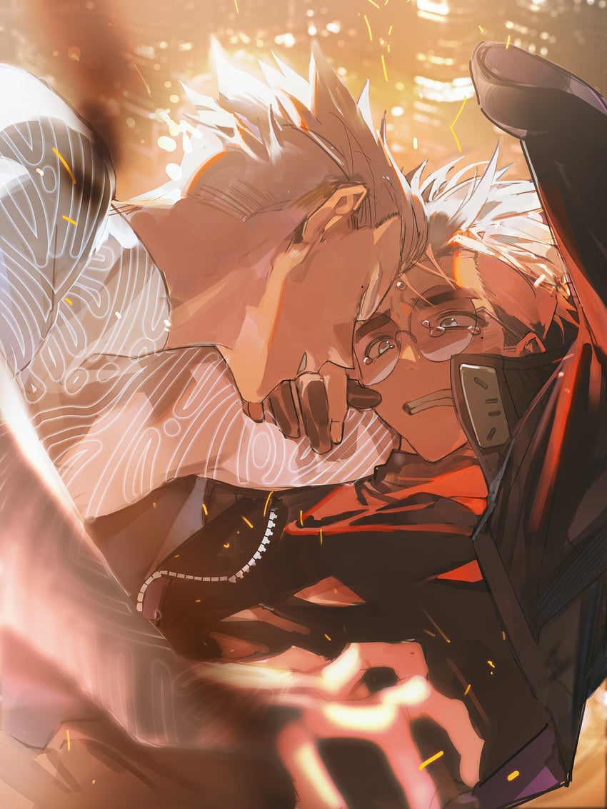 vash the stampede and millions knives (trigun and 1 more) drawn by citronplanet