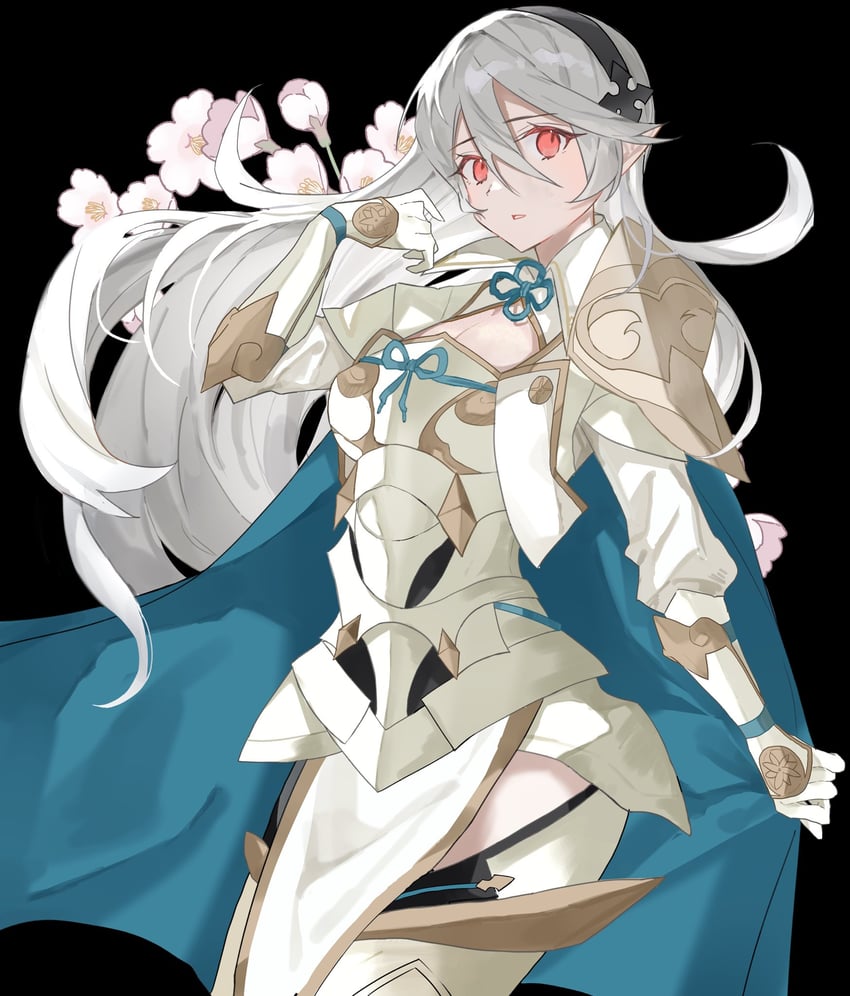 female corrin and male corrin (fire emblem and 3 more) drawn by fffera
