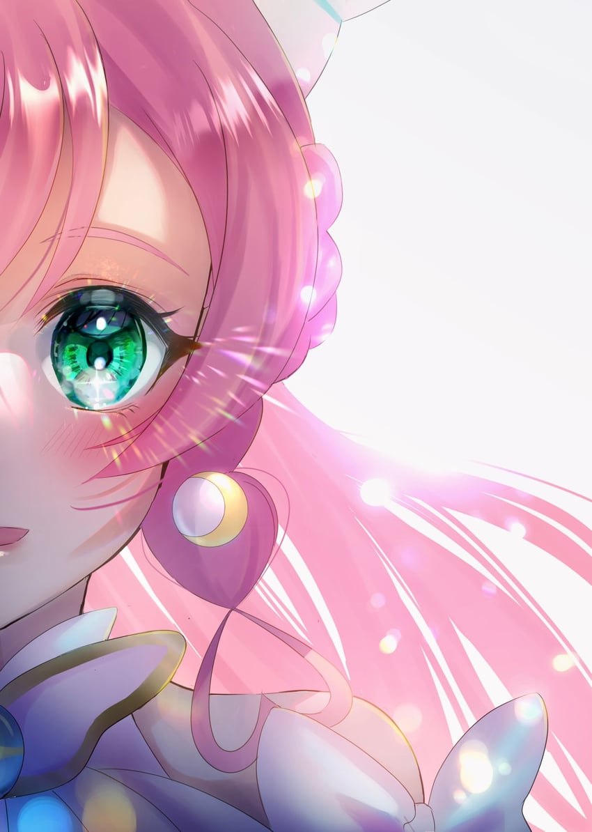 nijigaoka mashiro and cure prism (precure and 1 more) drawn by minccino7