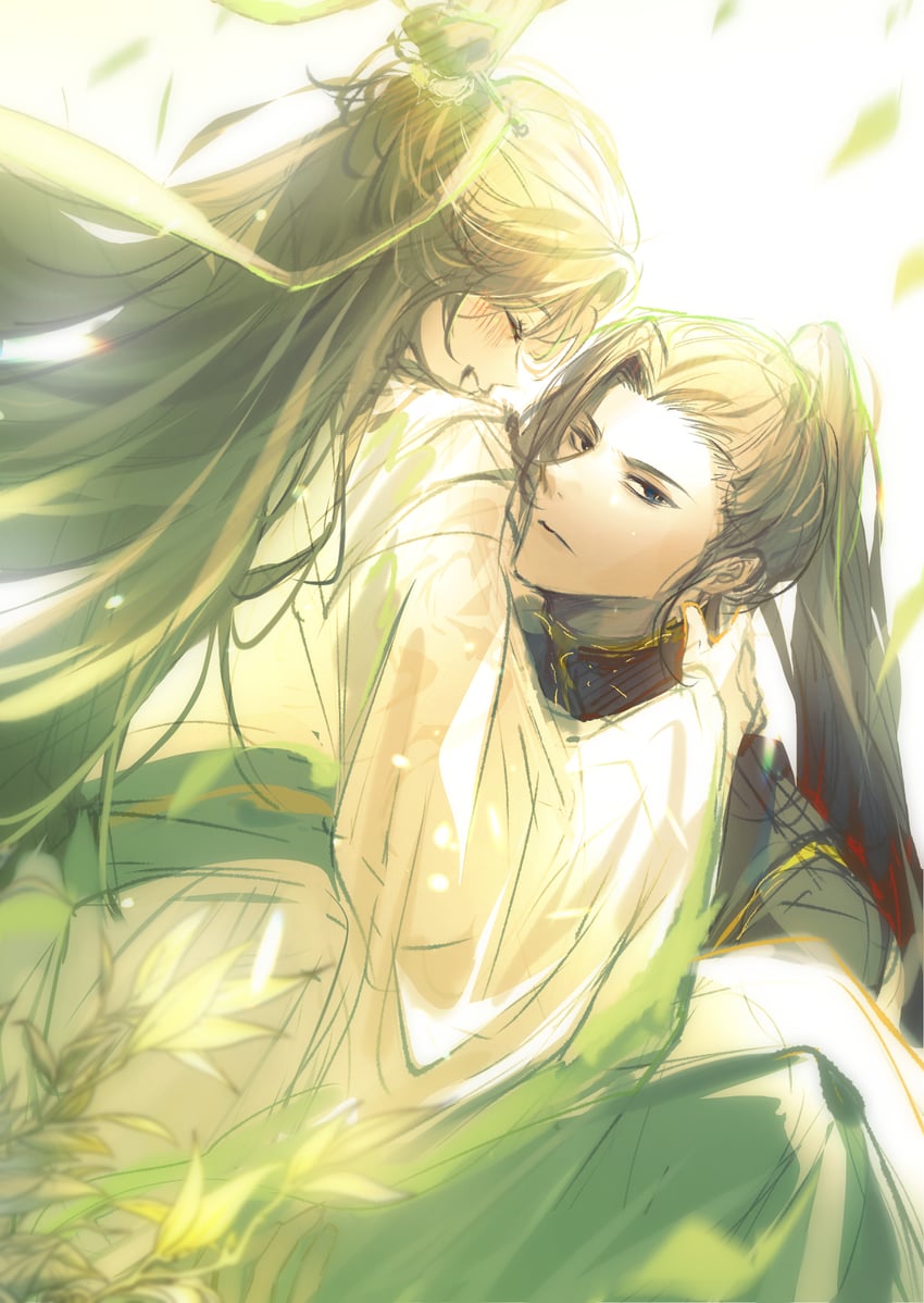 shi qingxuan and ming yi (tianguan cifu) drawn by lerira9