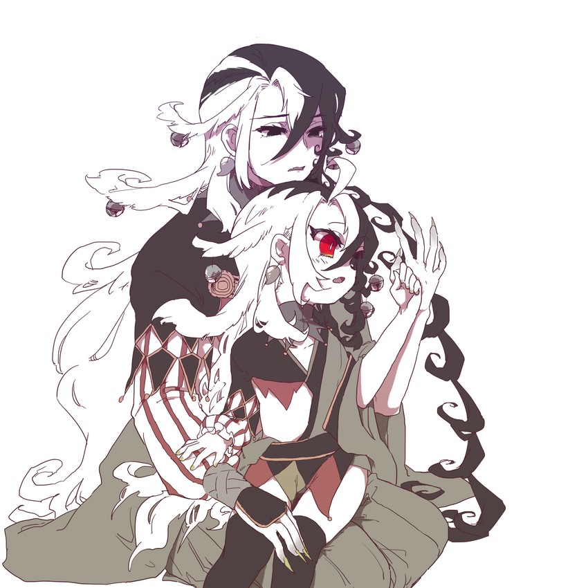 ashiya douman (fate and 1 more) drawn by paraphilia_moko