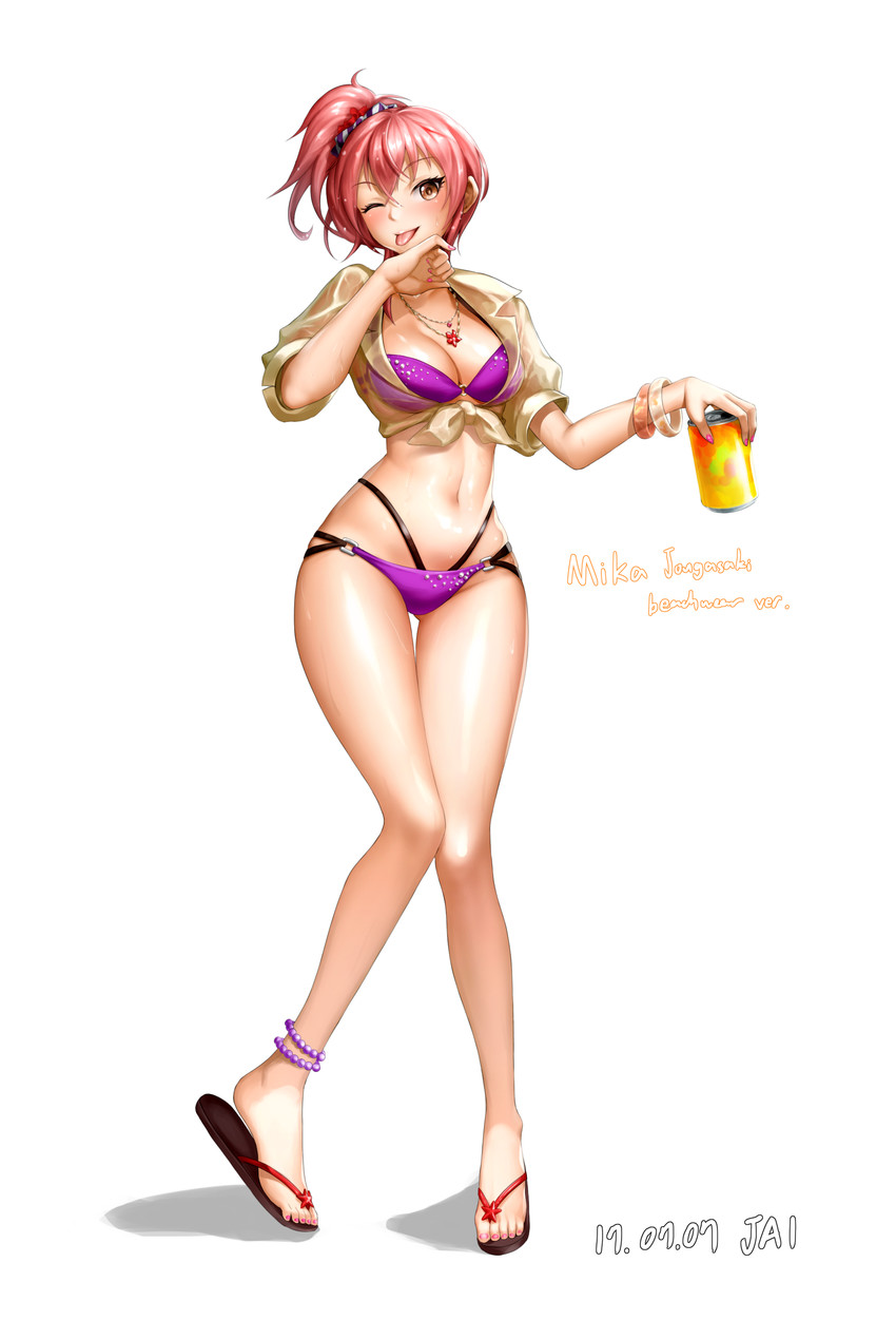 jougasaki mika (idolmaster and 1 more) drawn by jai_(whany1998)