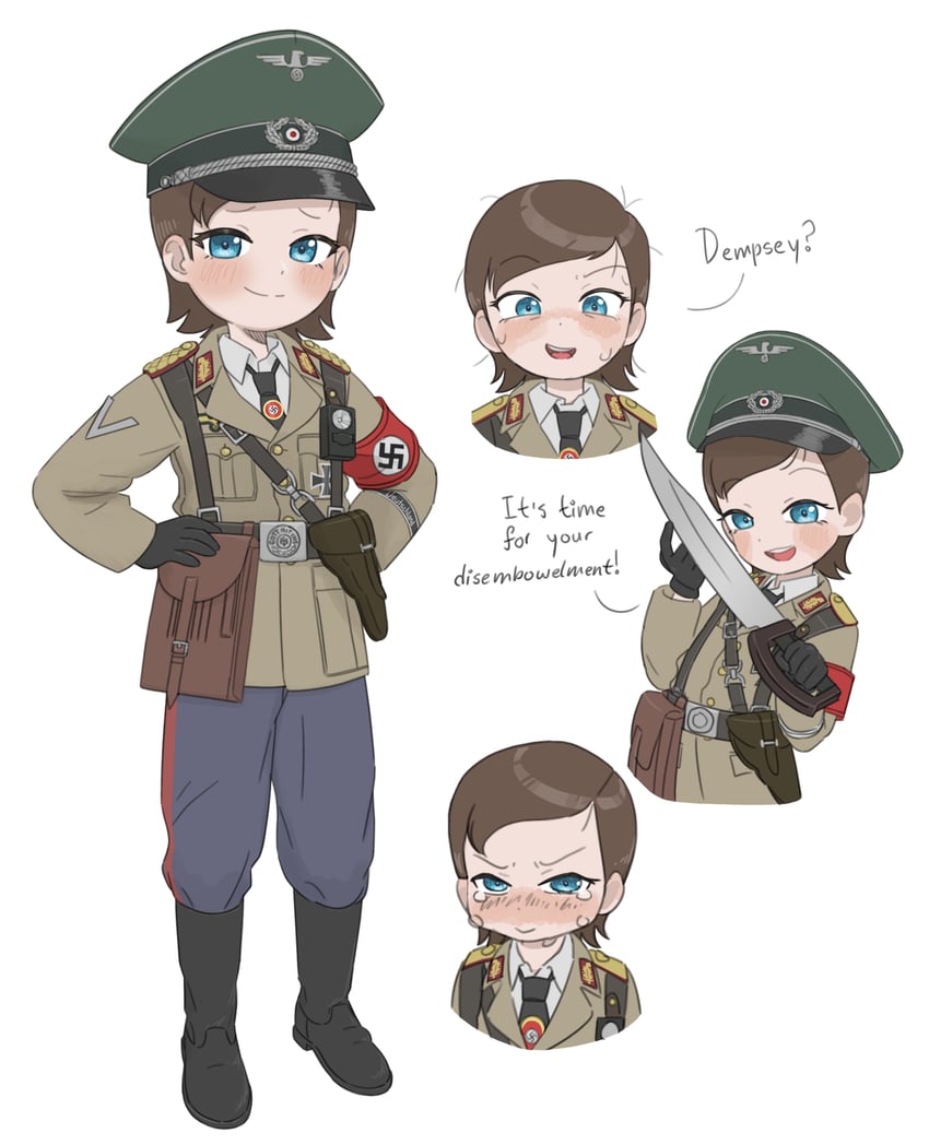 edward richtofen (call of duty and 1 more) drawn by black_cat03