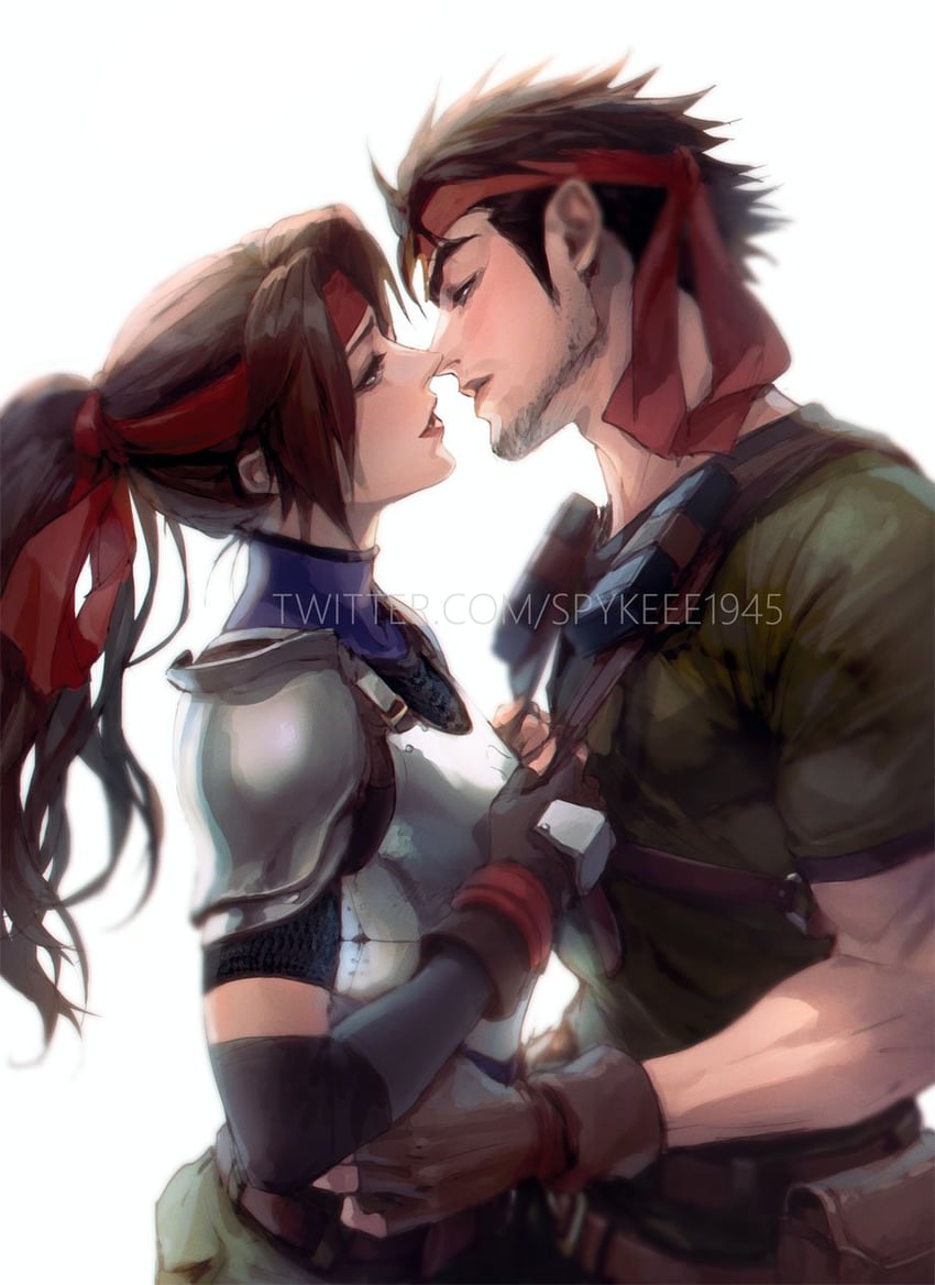 jessie rasberry and biggs (final fantasy and 2 more) drawn by spykeee