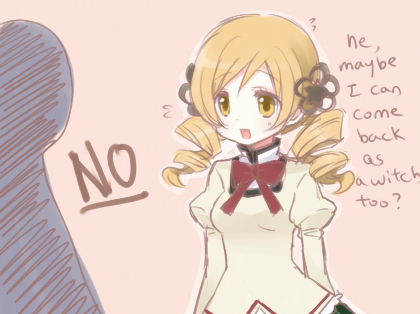 tomoe mami (mahou shoujo madoka magica) drawn by moorina
