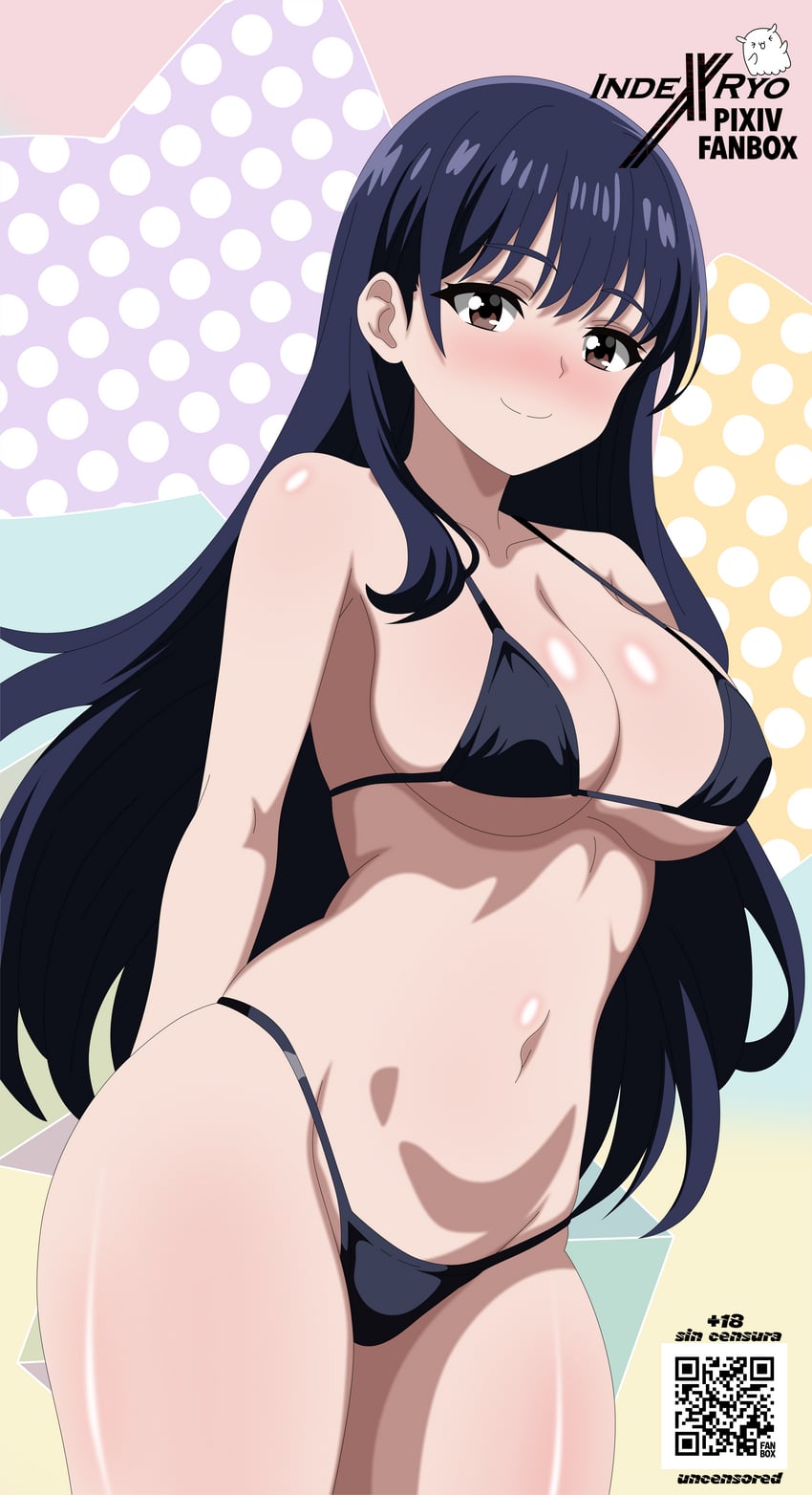 yamada anna (boku no kokoro no yabai yatsu) drawn by indexxryo