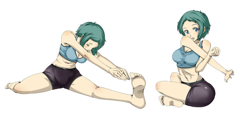 yamagishi fuuka (persona and 1 more) drawn by suta_furachina