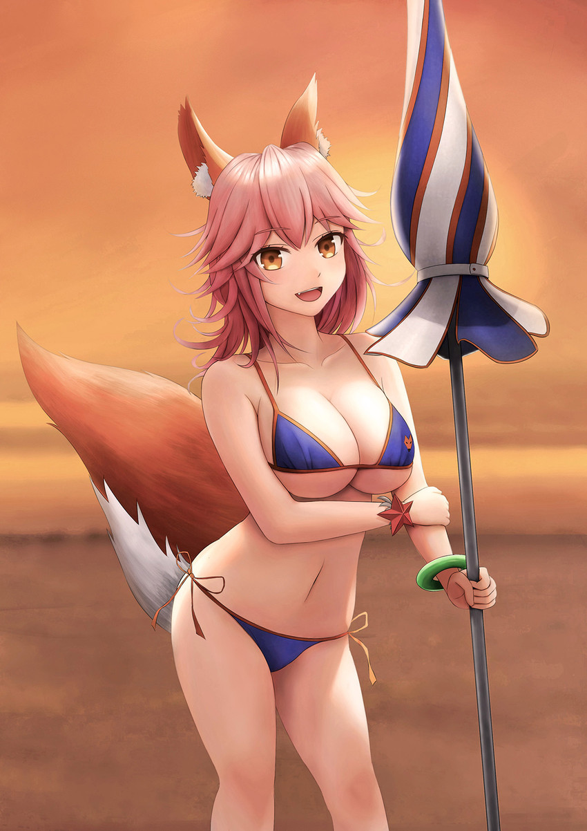 tamamo and tamamo no mae (fate and 1 more) drawn by kannko_bokujou