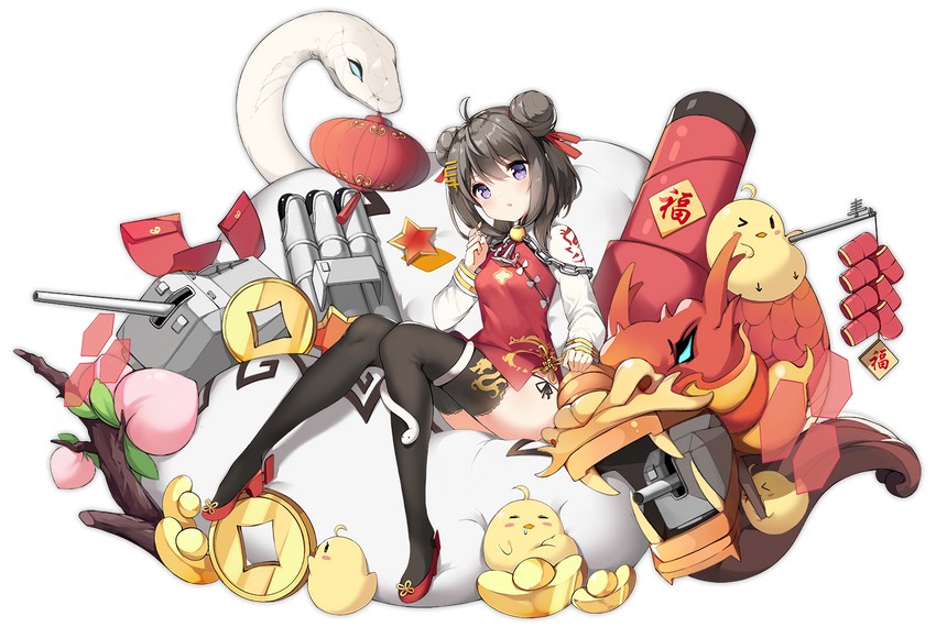 manjuu and tai yuan (azur lane) drawn by alisa_(kuro_no_sakura)