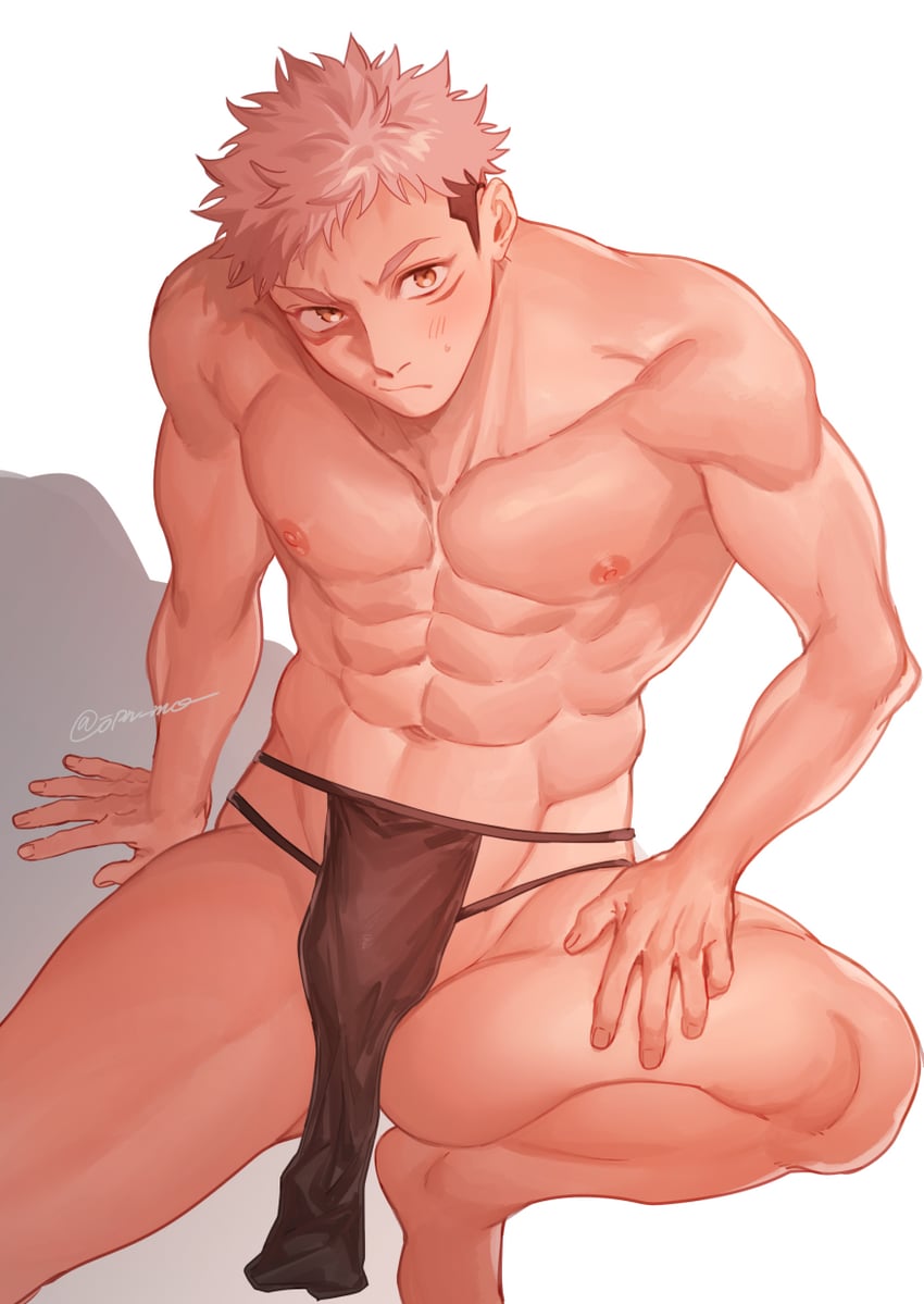 itadori yuuji (jujutsu kaisen) drawn by ccccc_(jpn_m0)