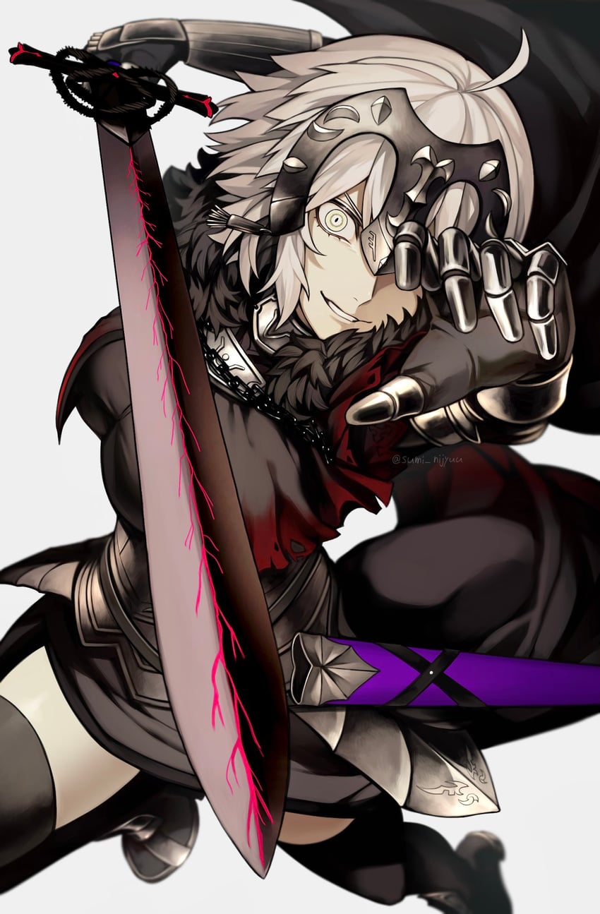 jeanne d'arc alter (fate and 1 more) drawn by sumi_(gfgf_045)