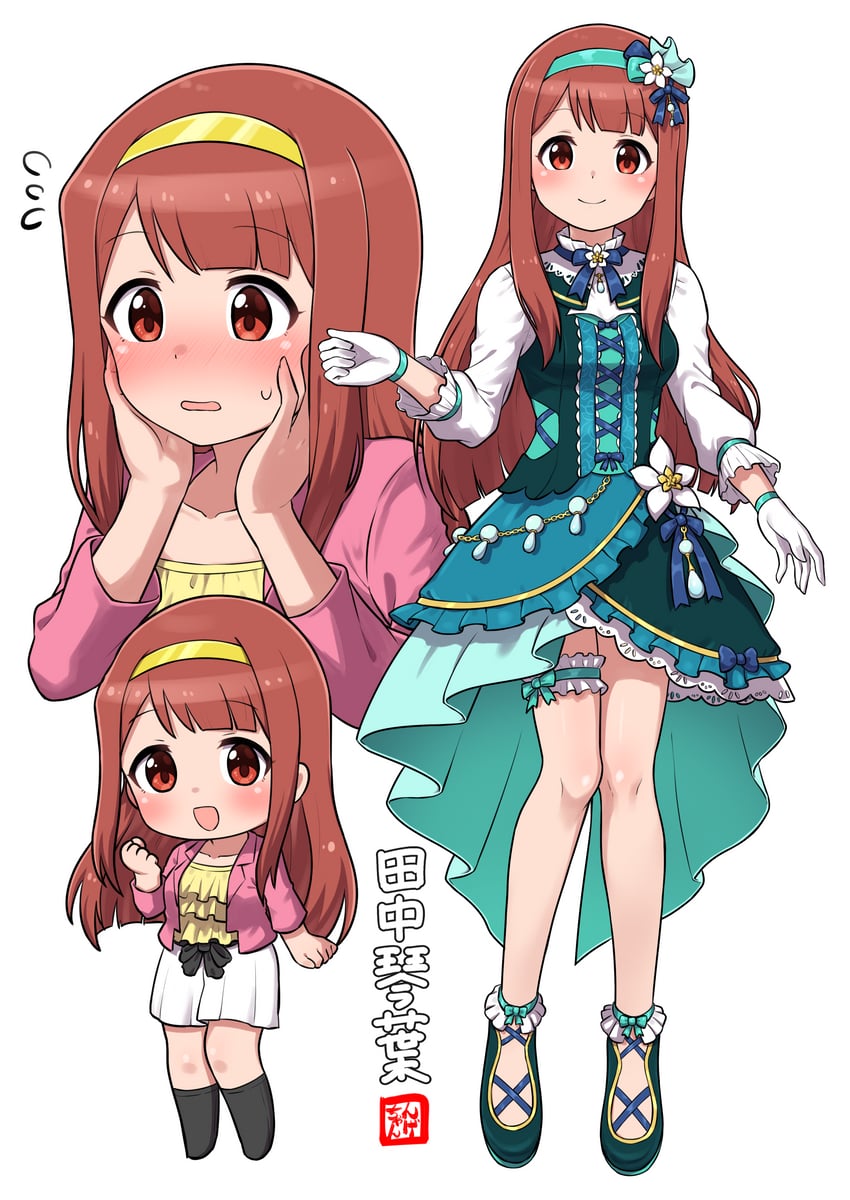 tanaka kotoha (idolmaster and 1 more) drawn by ngetyan