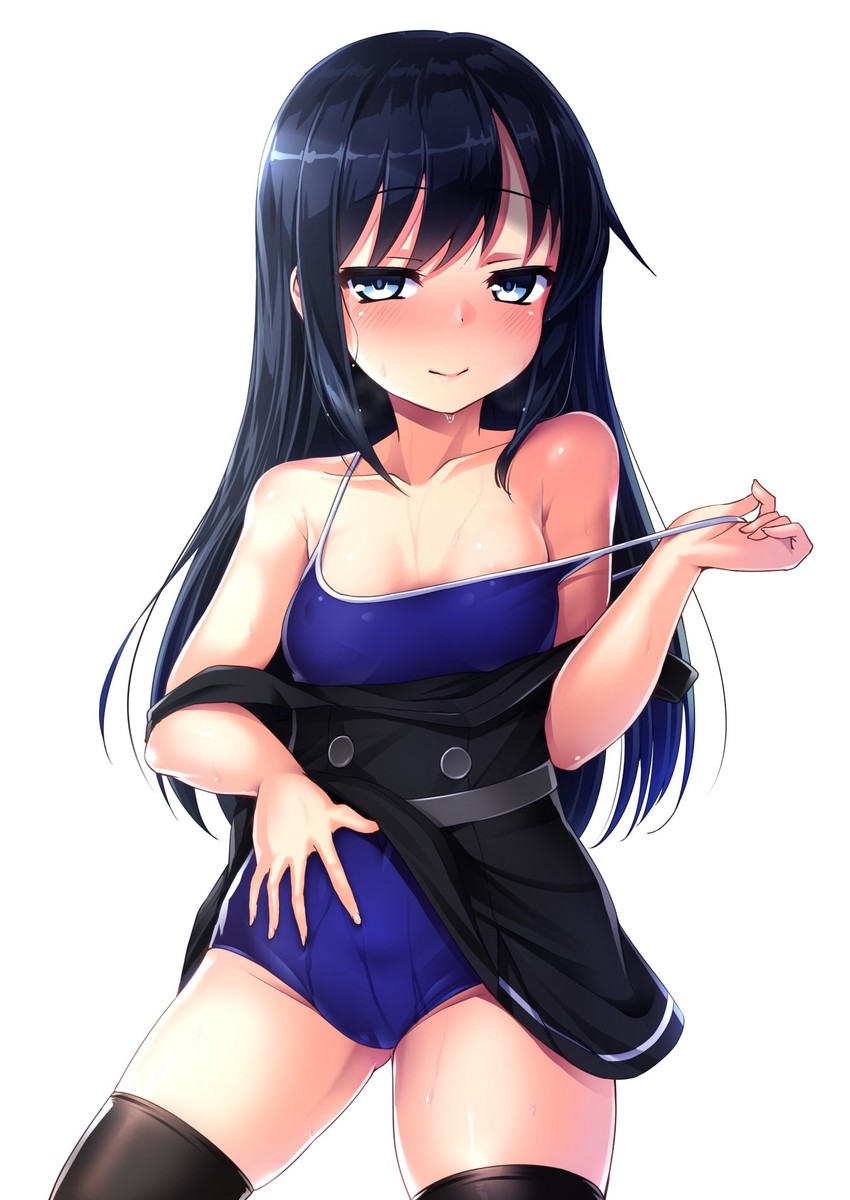 asashio and asashio kai ni (kantai collection) drawn by satou_kuuki