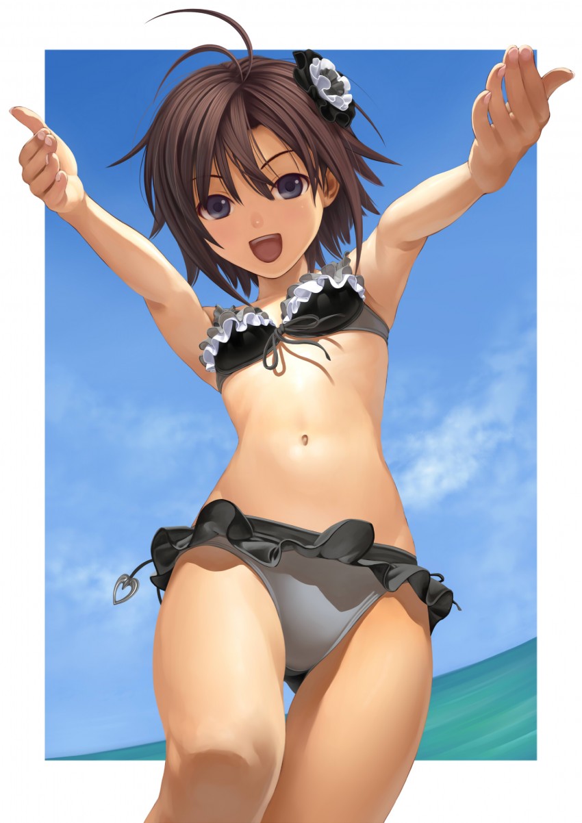 kikuchi makoto (idolmaster and 1 more) drawn by nekopuchi