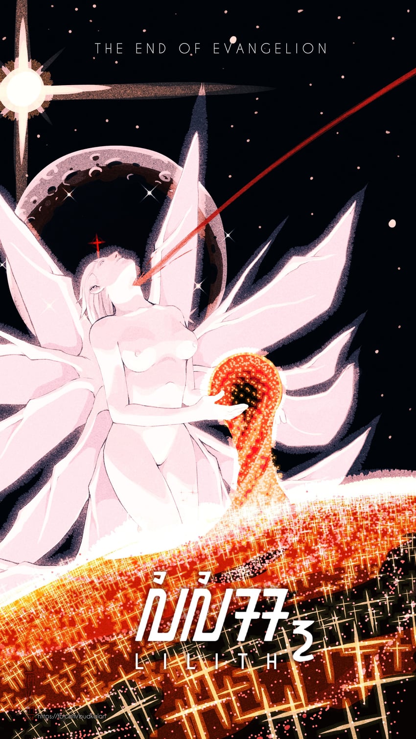 ayanami rei and lilith (neon genesis evangelion and 1 more) drawn by budkalon