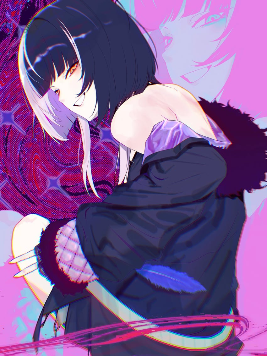 shiori novella (hololive and 1 more) drawn by bocchi_tamago