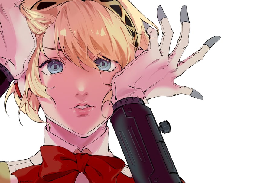 aigis (persona and 1 more) drawn by kurorium