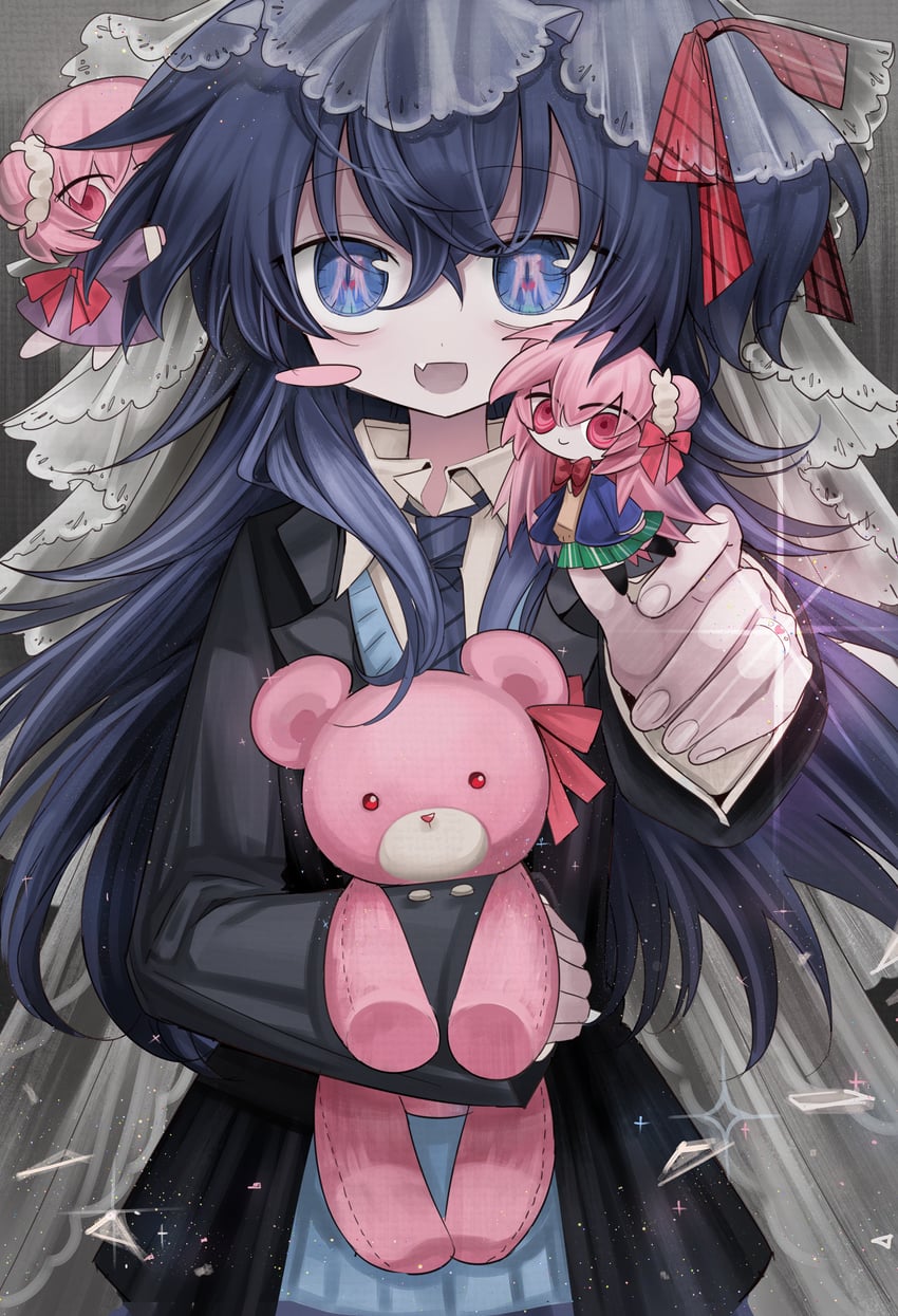 matsuzaka satou and koube shio (happy sugar life) drawn by meyou_0319