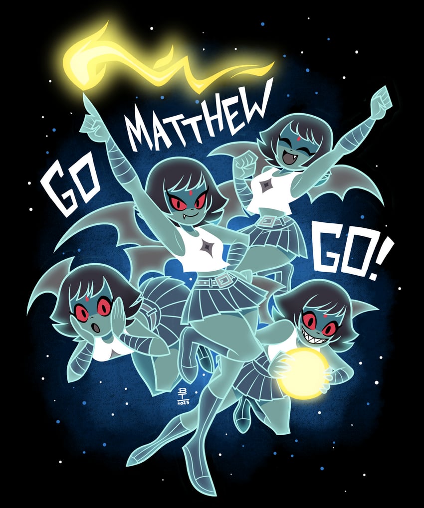 demon hipster chicks (scott pilgrim and 1 more) drawn by wazzaldorp