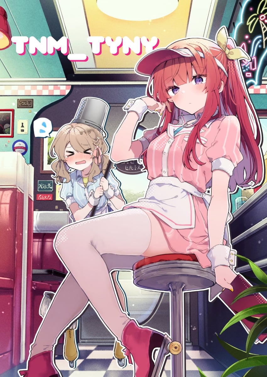 anna and tino ashberry (original) drawn by ikeuchi_tanuma