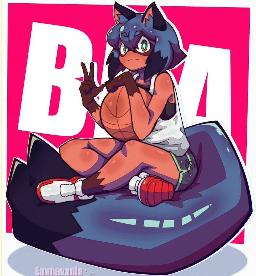 kagemori michiru (brand new animal) drawn by emmavania