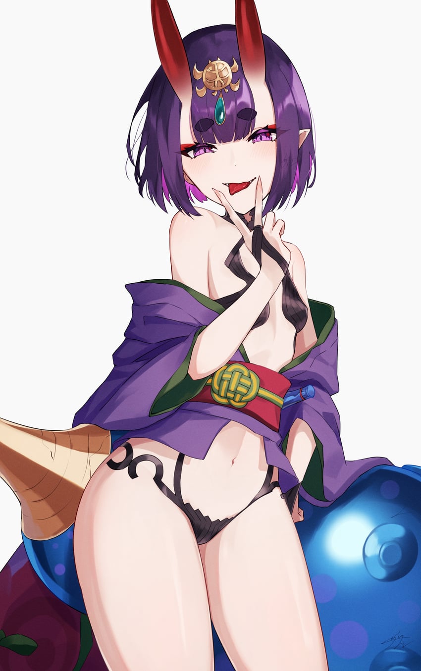 shuten douji (fate and 1 more) drawn by izanaware_game