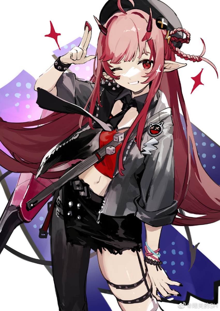 vigna (arknights and 1 more) drawn by sh_(shinh)