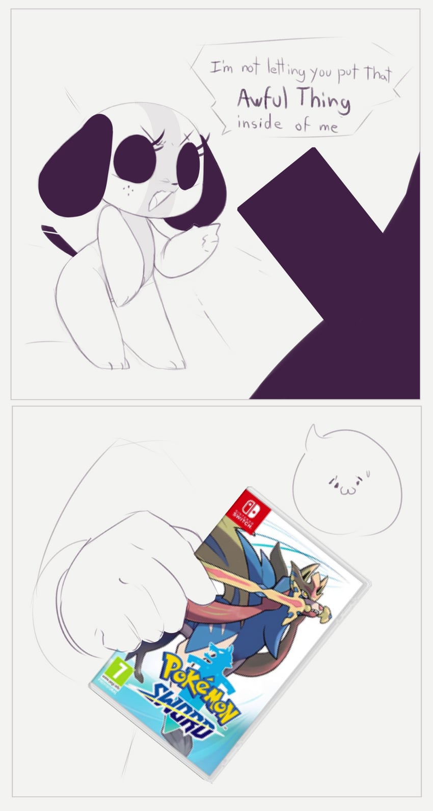 switch dog (pokemon and 2 more) drawn by kekitopu