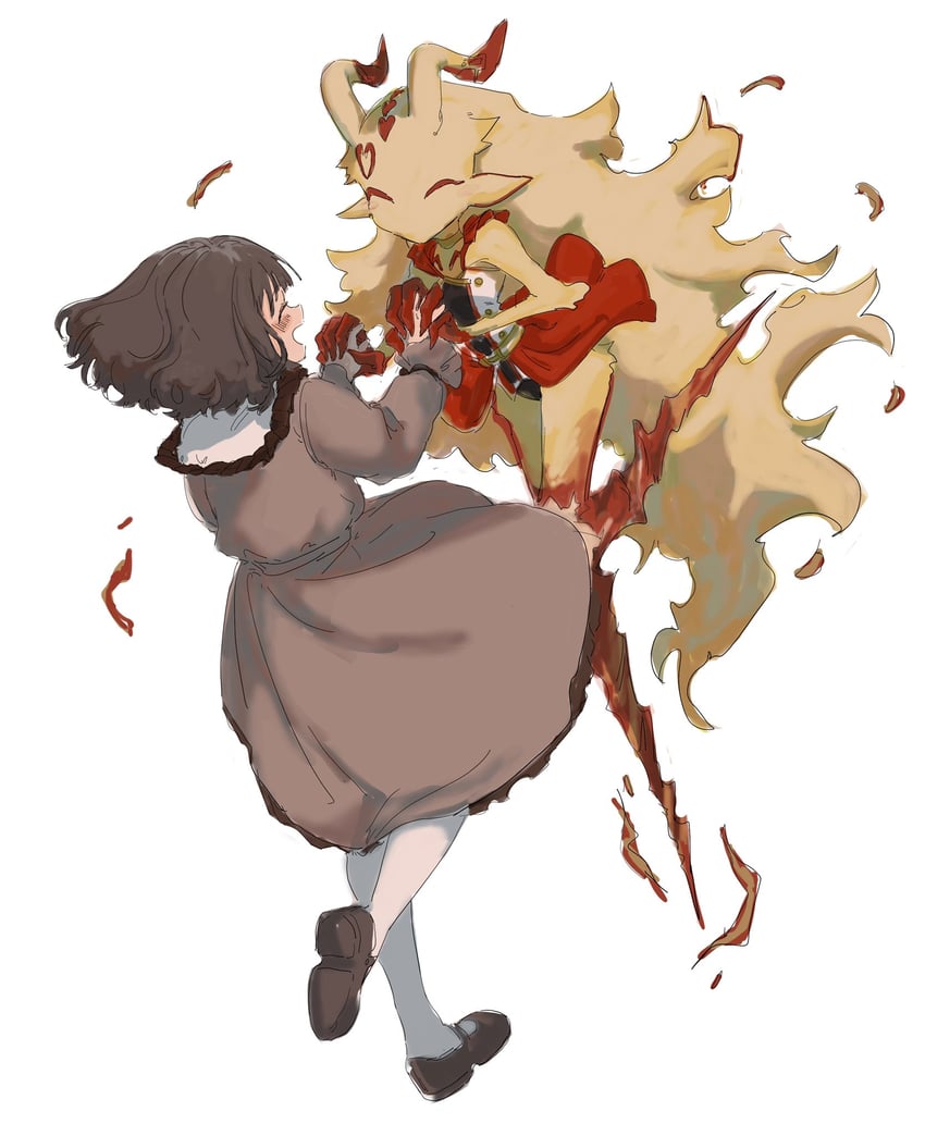 efreet, ginny, and eleanor (fate and 1 more) drawn by ruda_(ruda_0616_tfj)