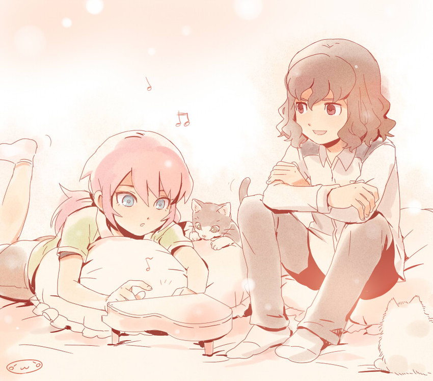 kirino ranmaru and shindou takuto (inazuma eleven and 1 more) drawn by mizuhara_aki
