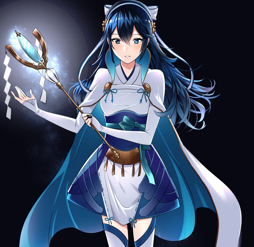 lucina and sakura (fire emblem and 2 more) drawn by ameno_(a_meno0)