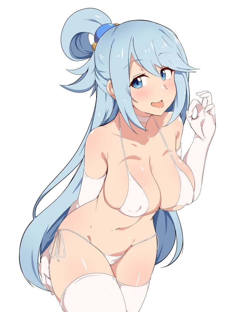 aqua (kono subarashii sekai ni shukufuku wo!) drawn by seihekiog