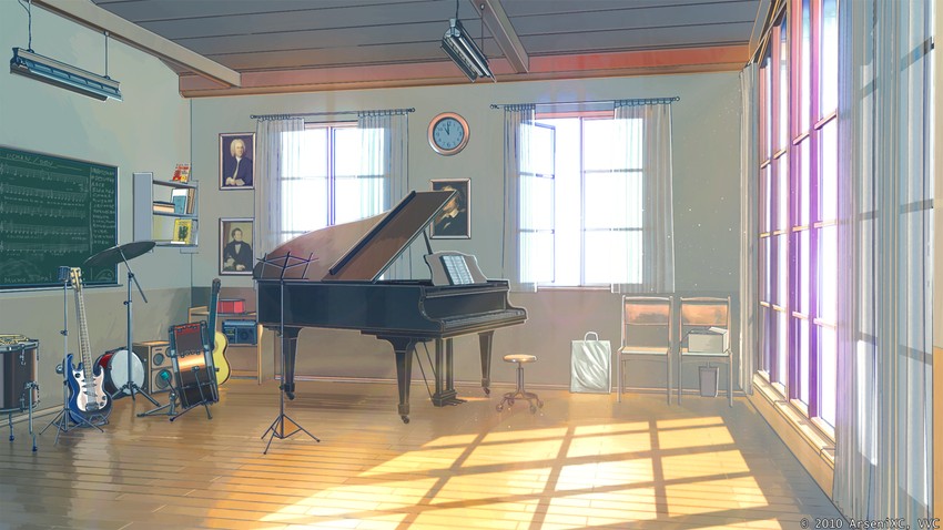johann sebastian bach, franz schubert, and franz liszt (real life and 1 more) drawn by arsenixc and vvcephei