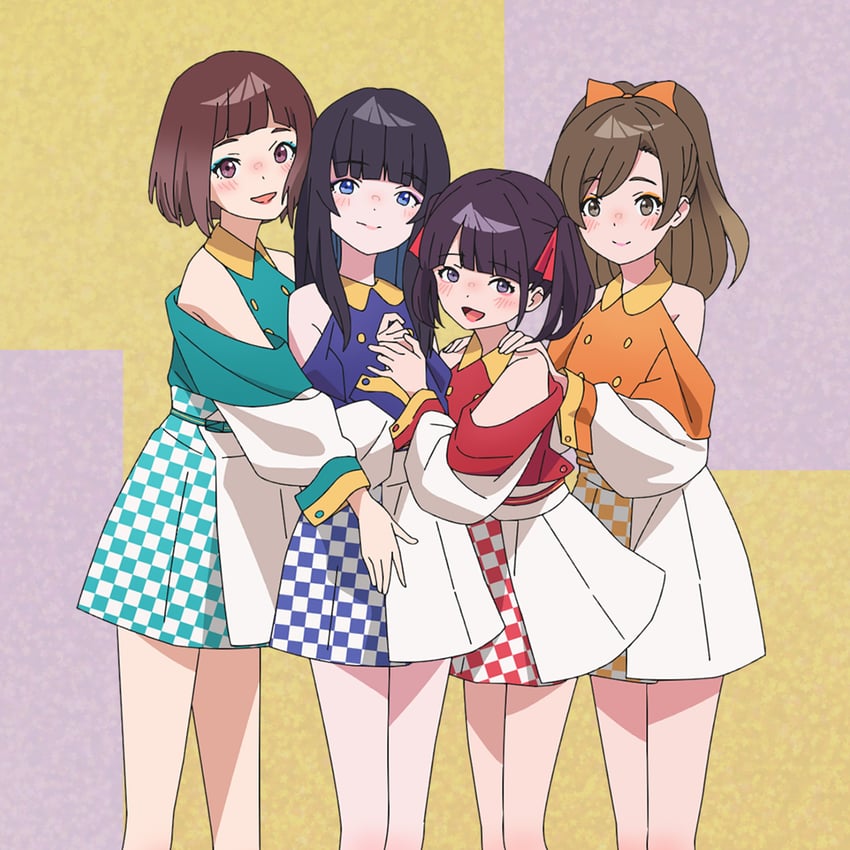 yamanouchi kano, setou mero, tachibana nonoka, yanagi momoko, and suzumura akari (yoru no kurage wa oyogenai)
