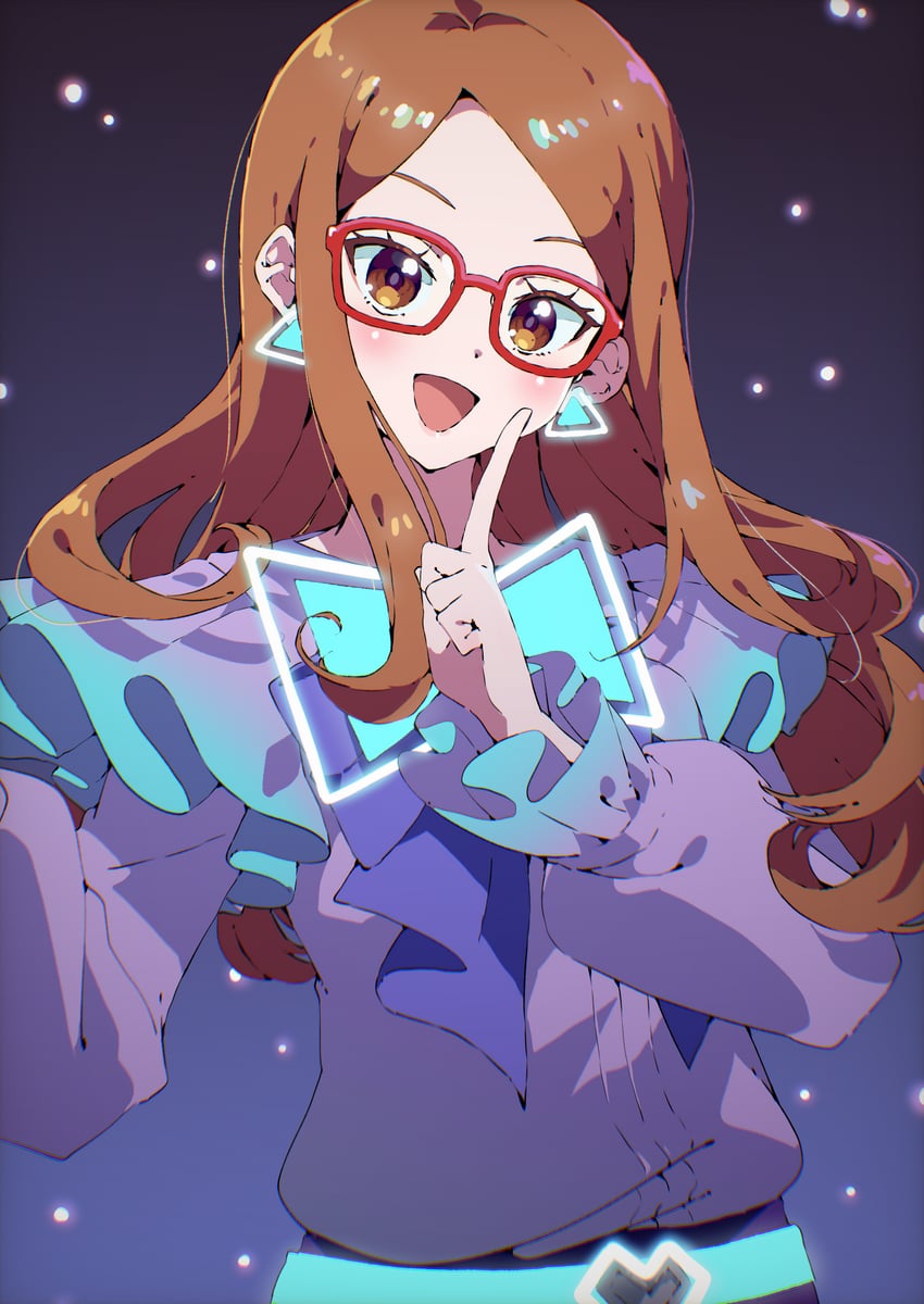akai meganee (pretty series and 1 more) drawn by tsujii_luki