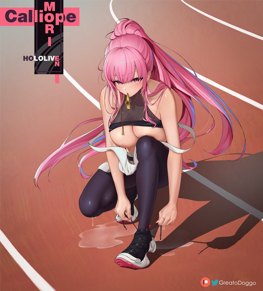 mori calliope (hololive and 1 more) drawn by greatodoggo