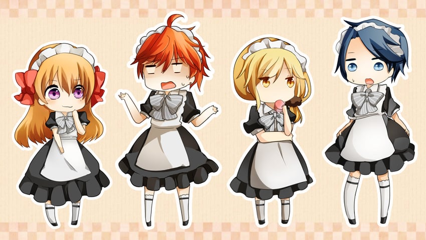 sakura chiyo, kashima yuu, mikoshiba mikoto, and seo yuzuki (gekkan shoujo nozaki-kun) drawn by sakurase_gumi