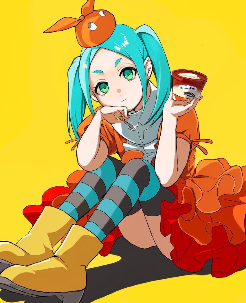 ononoki yotsugi (monogatari and 1 more) drawn by inui_(tjb_e0)