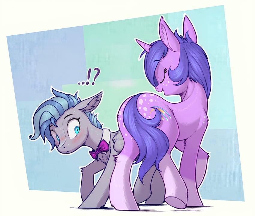 startrail and sleighbell (original and 2 more) drawn by shydale