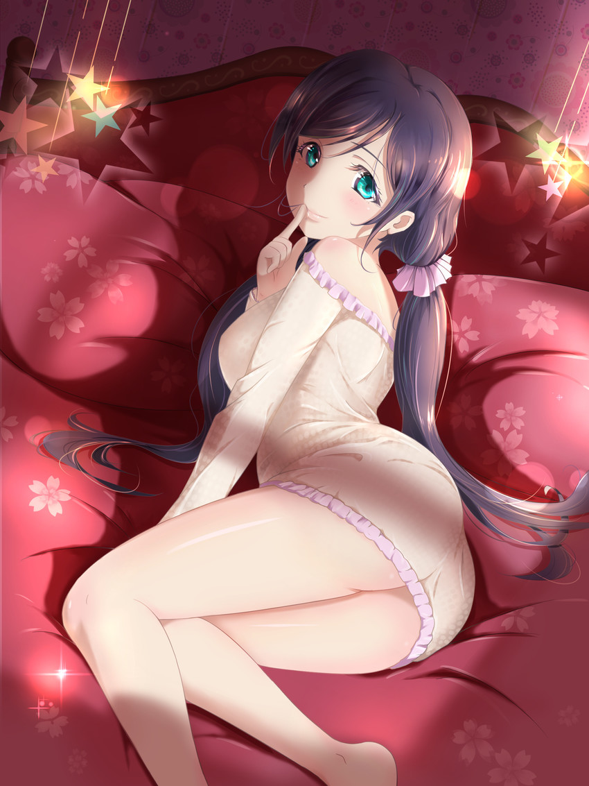 tojo nozomi (love live! and 1 more) drawn by xiao_ren