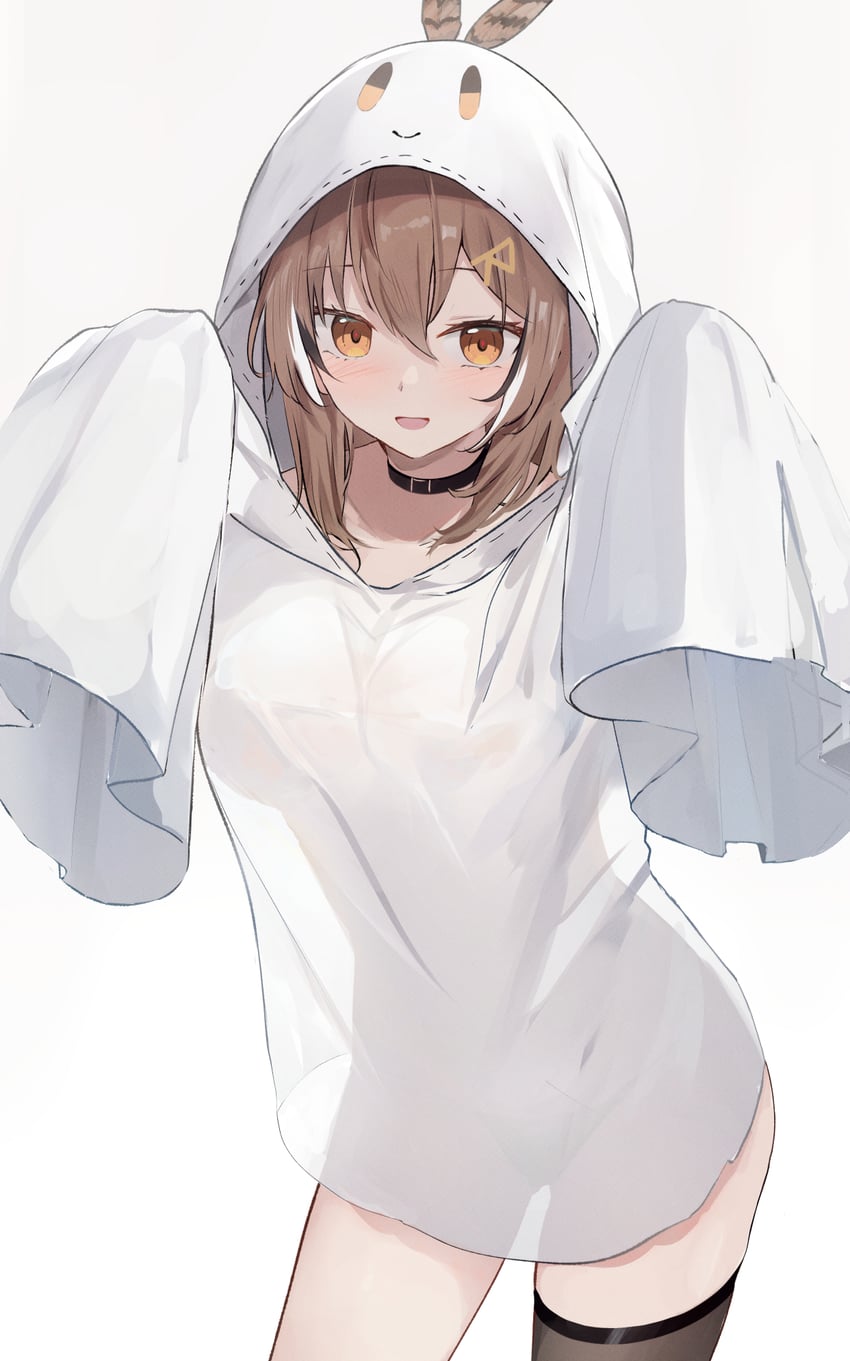 nanashi mumei and boomei (hololive and 1 more) drawn by shuuzo3